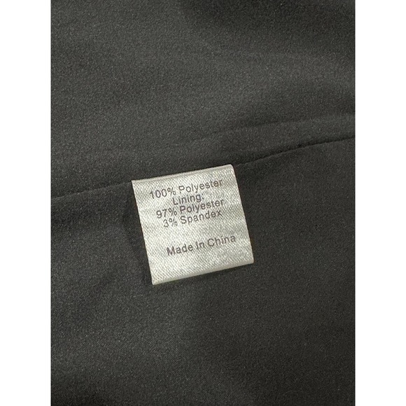 Tuckernuck Strapless Black Noir Crepe Marin Formal Midi Dress Medium New w/ Tags - Picture 15 of 15